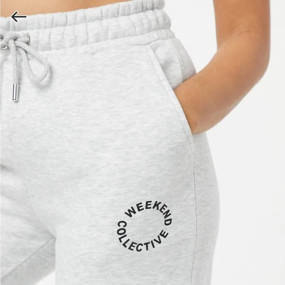 ASOS Weekend Collective oversized sweatpants gray marl - Picture 8 of 8